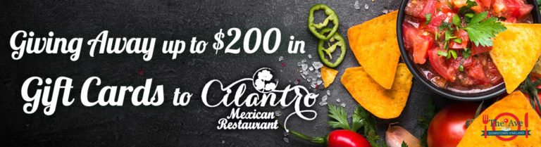 Win a Gift Card to Cilantro! NJ Heartland