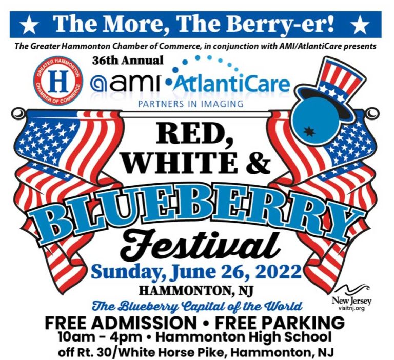 2022 Hammonton Red, White, and Blueberry Festival NJ Heartland NJ