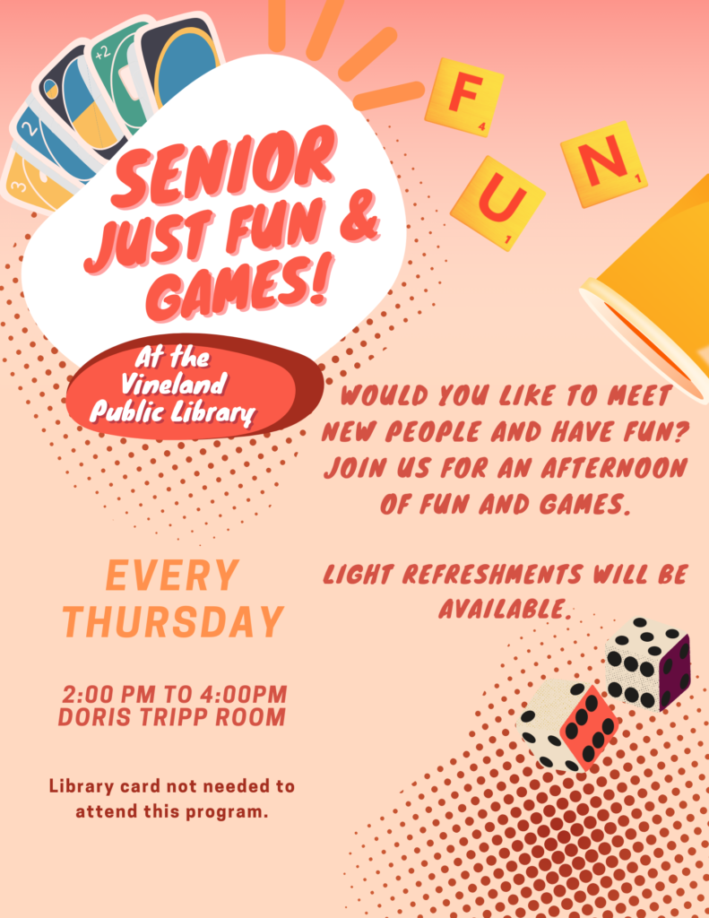 senior-just-fun-and-games-at-the-vineland-public-library-flyer